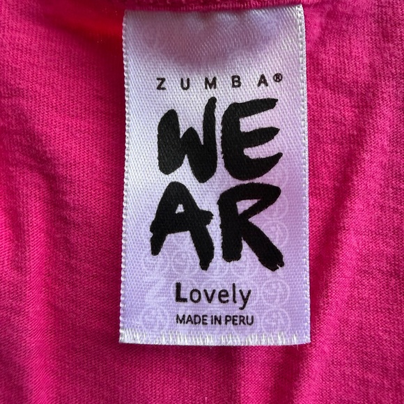 Zumba Fitness Pink Lovely Tank - Picture 3 of 3